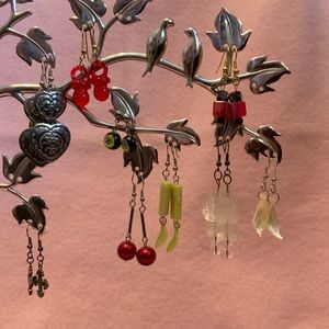 Fun, Fashionable Earrings, 9 pairs!